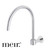 Meir Polished Chrome Round High-Rise Wall Mounted Swivel Spout for Bathroom or Laundry, Australia