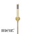 Meir Tiger Bronze Round Hand Shower on Fixed Bracket for modern Australian bathrooms.