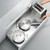 Higold Shearer Crystal pull out kitchen drawer for pots and pans storage in standard Australian cabinet widths.