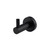 Meir Matte Black Round Brass Robe Hook for modern Australian bathroom renovations
