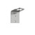 Modern Stainless Steel Wall Mounted Single Soap Bottle Dispenser Holder Bracket for Bathroom and Kitchen Organization