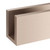 Frameless Shower Glass Panel with Champagne Finish Hardware for Wall or Floor Mount in Australia