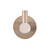 Meir Champagne Round Brass Robe Hook - Luxury Wall Mounted Bathroom Accessory Australia