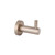 Meir Champagne Rose Gold Round Robe Hook for modern bathroom renovations in Australia. Solid brass construction with a premium electroplated finish.