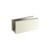 Minimalist brushed nickel glass fixing U-bracket for frameless shower screens in Australian bathrooms.
