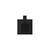Meir Matte Black Round Bathroom Shelf, a premium wall-mounted fixture for modern Australian homes.