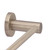 Meir Round Guest Towel Rail in Electroplated Champagne Finish for Australian Bathrooms and Ensuites