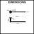 Meir Round Guest Towel Rail MR05-R dimensions and technical specifications diagram for bathroom installation.