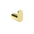 Meir Curvae Single Robe Hook in PVD Tiger Bronze for luxury bathroom renovations in Australia.