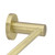 Meir Round Tiger Bronze Guest Towel Rail 270mm for Australian Luxury Bathrooms