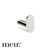 Meir Curvae Single Robe Hook in PVD Brushed Nickel for modern bathroom renovations in Australia.