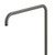 Meir Shadow Gunmetal High Rise Round Shower Arm for modern Australian bathrooms.