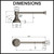 Meir Harrington PVD Brushed Nickel Toilet Roll Holder for modern bathroom renovations in Australia.