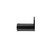 Meir Curvae Matte Black Double Robe Hook, a contemporary stainless steel wall-mounted twin hook for modern Australian bathrooms.