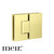 Meir Glass to Glass Shower Door Hinge in PVD Tiger Bronze finish for contemporary bathroom renovations in Australia.
