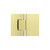 Meir Tiger Bronze glass to glass shower door hinge with swivel function for frameless screens in Australia.