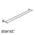Meir Round Double Towel Rail 900mm in Polished Chrome finish, an elegant and durable bathroom accessory for Australian homes.