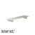 Meir Curvae Shower Shelf 400mm PVD Brushed Nickel for modern Australian bathroom renovations.