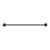 Meir Matte Black Round Double Towel Rail 600mm for Modern Australian Bathrooms