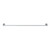 Meir Round Brass Single Towel Rail 900mm in Polished Chrome, Premium Bathroom Accessory Australia