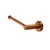 Meir Round Toilet Roll Holder in PVD Lustre Bronze finish for modern Australian bathrooms.
