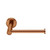 Meir Round Toilet Roll Holder in PVD Lustre Bronze for modern Australian bathroom renovations.