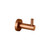 Meir Round Robe Hook in PVD Lustre Bronze finish for modern Australian bathroom renovations.