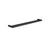 Meir Curvae Matte Black Single Towel Rail 600mm for modern bathroom renovations in Australia.