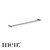Meir Curvaé Single Towel Rail 600mm in Polished Chrome for modern Australian bathroom renovations.