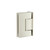 Meir PVD Brushed Nickel Glass-to-Wall Shower Panel Hinge for Frameless Glass Enclosures in Australia
