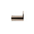 Meir Curvae Single Robe Hook in Matte Black for modern Australian bathroom renovations.