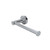 Meir Round Polished Chrome Toilet Roll Holder - Solid Brass Wall Mounted Bathroom Accessory Australia