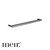 Meir Curvae Shadow Single Towel Rail 600mm, a minimalist gunmetal grey bathroom accessory for modern Australian homes.