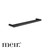 Meir Curvae 600mm Double Towel Rail in Matte Black for modern Australian bathrooms.