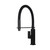 Meir Square Flexible Kitchen Mixer Tap Matte Black Solid Brass MK05 Australia