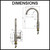 Meir Harrington PVD Brushed Nickel Kitchen Mixer Tap with Swivel Spout, premium solid brass kitchen tapware for Australian homes.
