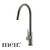 Meir Round Piccola Pull Out Kitchen Mixer Tap in PVD Shadow Finish, WELS 5-Star Rated, Modern Solid Brass Sink Faucet for Australian Kitchens and Laundries.