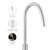 Meir Polished Chrome Solid Brass Kitchen Mixer Tap Lead-Free Renovator Store Australia