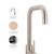 Meir Round Rose Gold Kitchen Mixer Tap, WELS Rated Champagne Finish Faucet for Luxury Home Renovations Australia