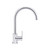 Meir Polished Chrome Round Gooseneck Kitchen Mixer Tap with Paddle Handle for Australia and NZ homes.