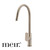 Meir Piccola Champagne Round Paddle Handle Pull Out Kitchen Mixer Tap - Designer Tapware Australia