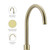 Meir Round PVD Tiger Bronze Solid Brass Gooseneck Kitchen Mixer Tap MK03-PVDBB features with 360-degree swivel and anti-fingerprint technology for modern Australian homes.