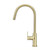 Meir Round Paddle Piccola Tiger Bronze Gold Pull Out Kitchen Mixer Tap for Australian kitchens and laundries.