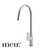 Meir Round Paddle Piccola Pull Out Kitchen Mixer Tap in PVD Brushed Nickel for Australian kitchens and laundries.