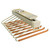 Heuger Slide-out Metal Trouser Rack and Wardrobe Organiser for space-saving bedroom storage in Australia