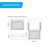 Higold B Series Pull Out Trouser and Belt Rack for 600mm Wardrobe Cabinet - Teal Finish - Renovator Store Australia