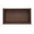 Higold B Series Natural Brown Pull-Out Wardrobe Basket with Shallow Profile for Australian Closet Storage and Organization