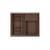 Natural Brown PU Leather Pull Out Jewelry Drawer Organiser for 600mm Wardrobe Cabinets Australia