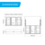 Higold B Series Teal Pull Out Jewellery Drawer Organiser with Compartments for 900mm Wardrobe Cabinets Australia