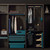 Higold B Series Tiffany Teal PU Leather Wardrobe Storage Collection Australia